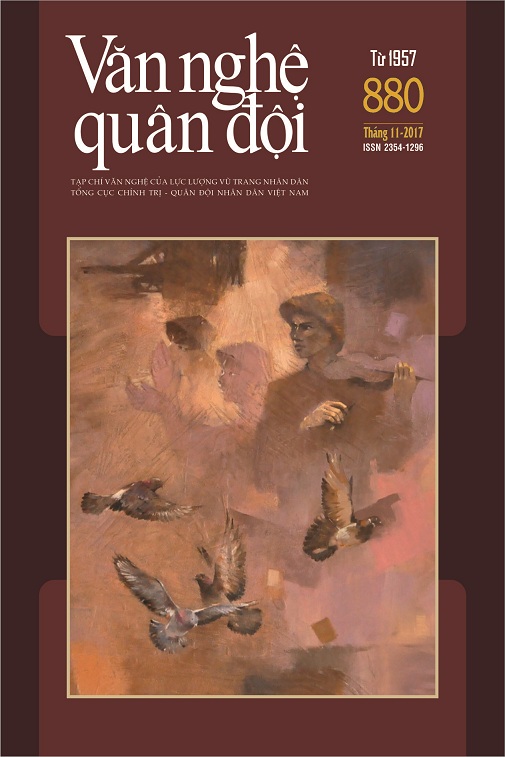 Tạp chí Văn nghệ Quân đội số 880 (đầu tháng 11/2017)