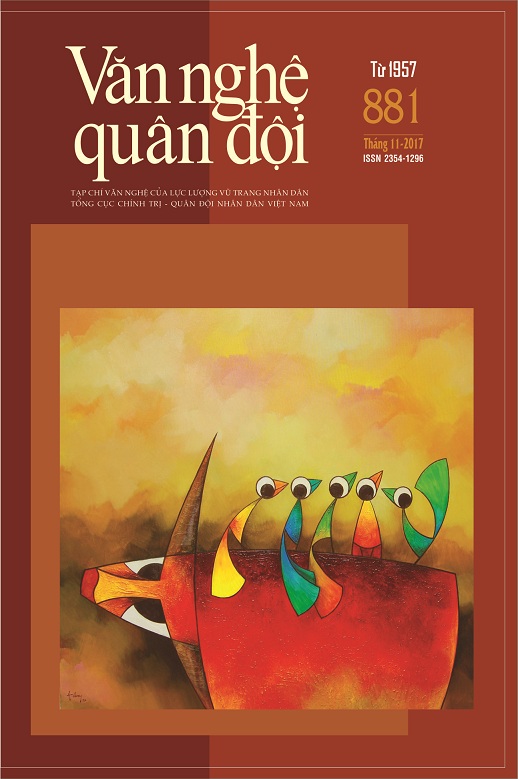 Tạp chí Văn nghệ Quân đội số 881 (cuối tháng 11/2017)