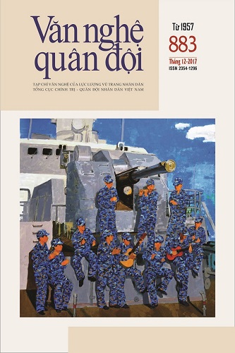 Tạp chí Văn nghệ Quân đội số 883 (cuối tháng 12/2017)